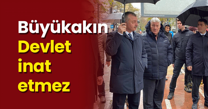 Vakıf İş Hanının yol problemini, Büyükakın çözdü!