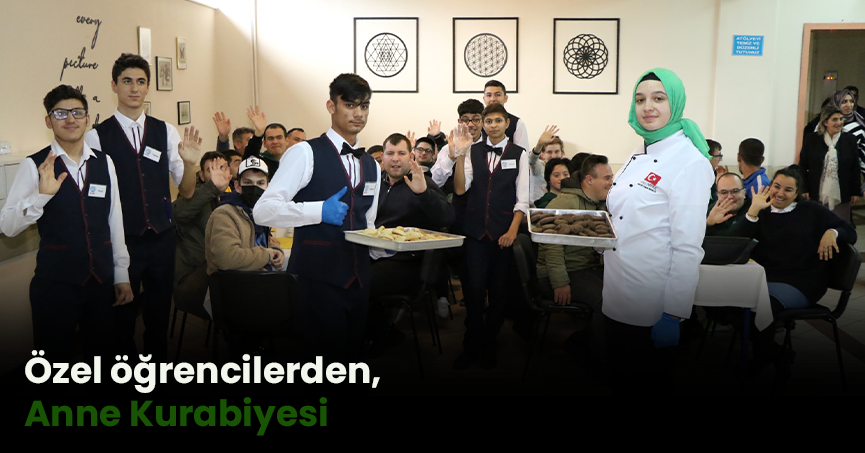 Özel öğrencilerden Anne Kurabiyesi