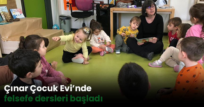 Çınar Çocuk Evi’nde felsefe dersleri başladı