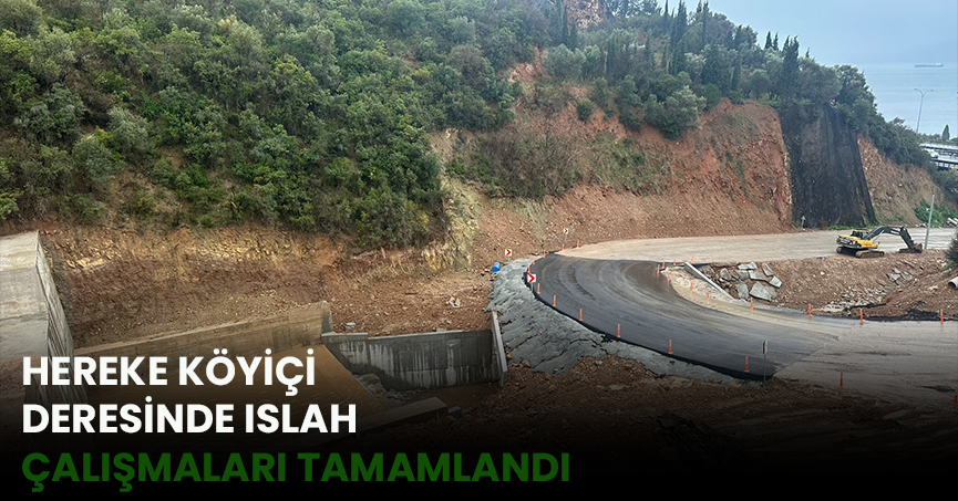 HEREKE KÖYİÇİ DERESİNDE ISLAH ÇALIŞMALARI TAMAMLANDI