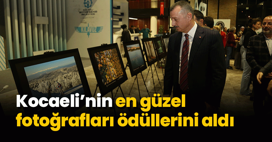 Kocaeli’nin en güzel fotoğrafları ödüllerini aldı