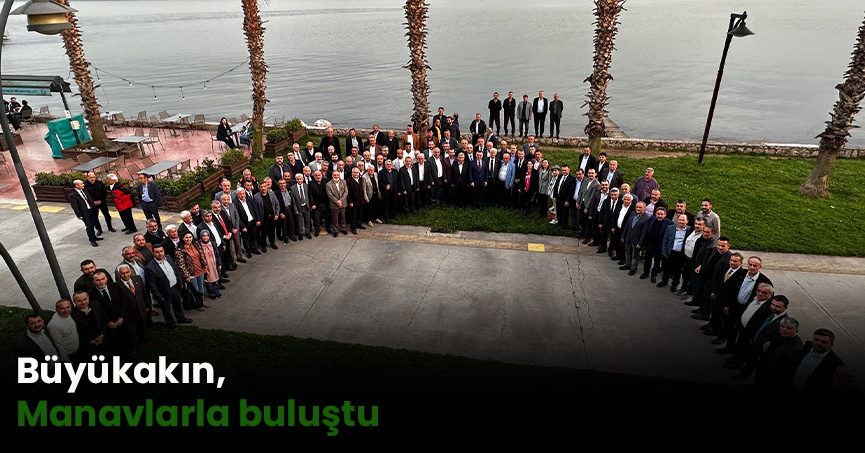 Büyükakın, Manavlarla buluştu