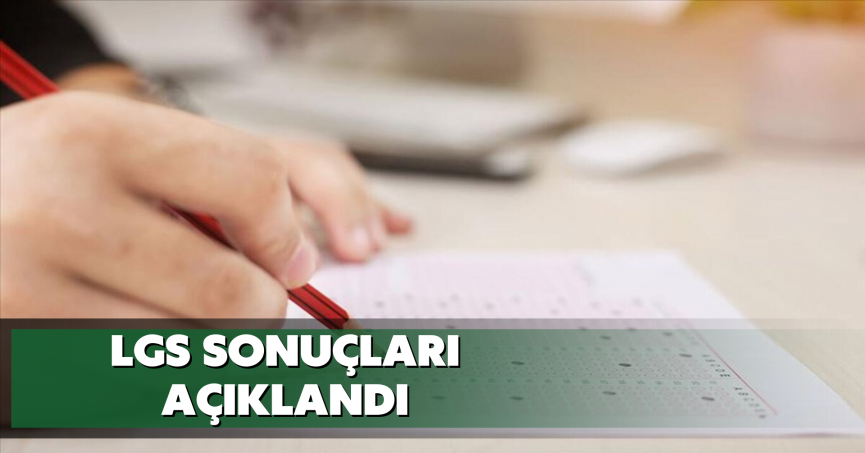 LGS sonuçları açıklandı