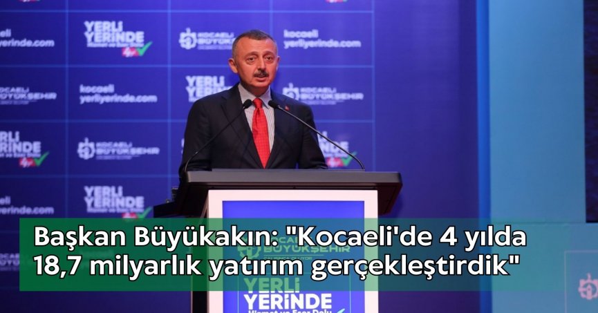 Başkan Büyükakın: 