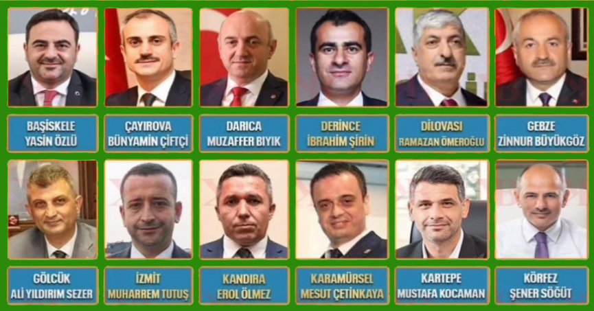 Ak Parti'de İlçeler açıklandı