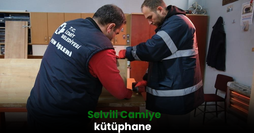 Selvili Camiye kütüphane