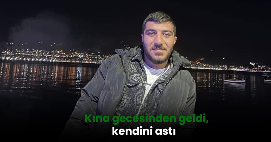 Kına gecesinden geldi, kendini astı
