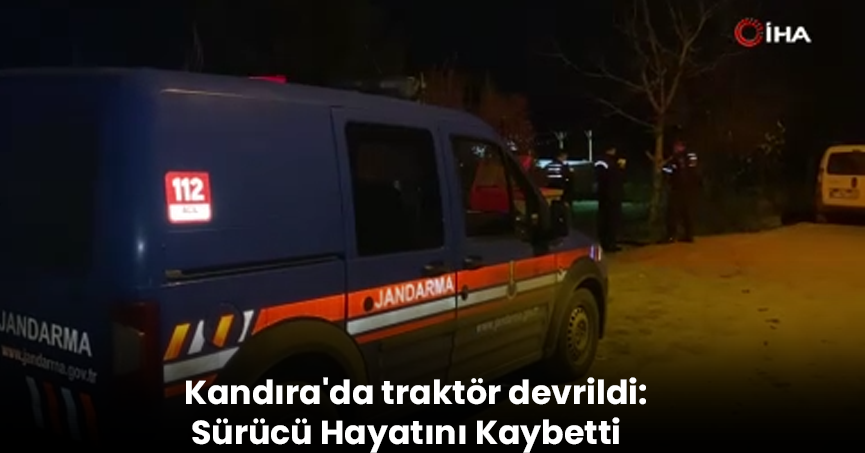 Kandıra'da traktör devrildi: Karı kocayı ölüm ayırdı