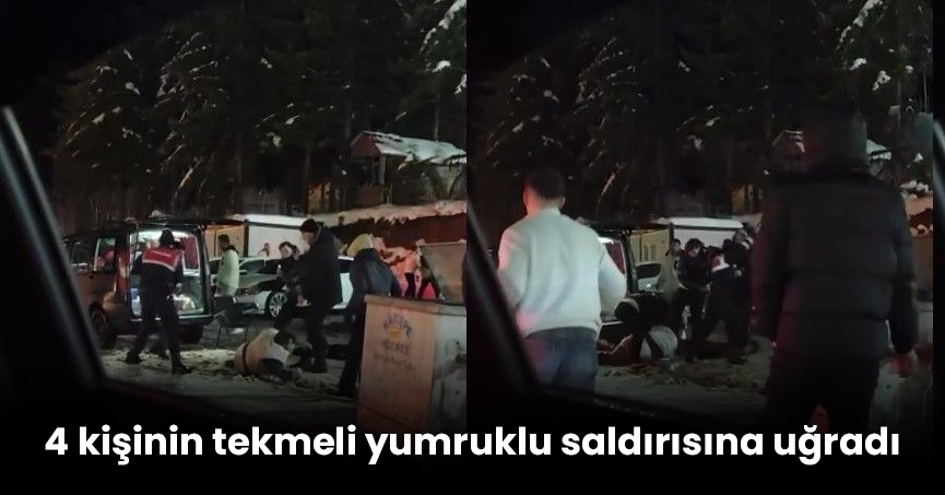 Kartepe'De 4 kişinin tekmeli yumruklu saldırısına uğradı