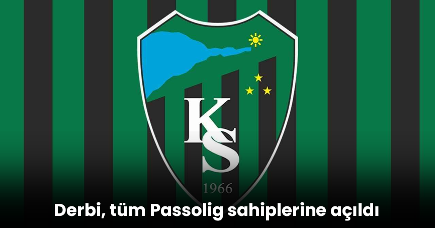 Derbi, tüm Passolig sahiplerine açıldı
