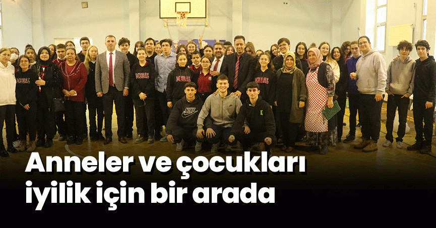Anneler ve çocukları iyilik için bir arada