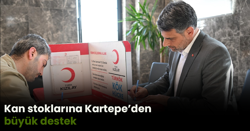 Kan stoklarına Kartepe’den büyük destek
