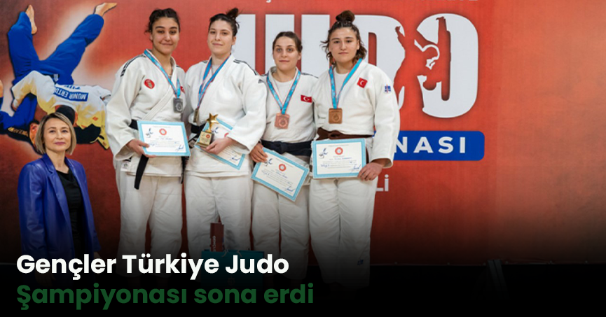 Gençler Türkiye Judo Şampiyonası sona erdi