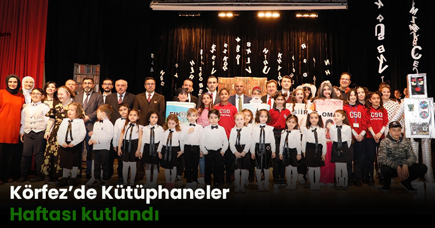Körfez’de Kütüphaneler Haftası kutlandı