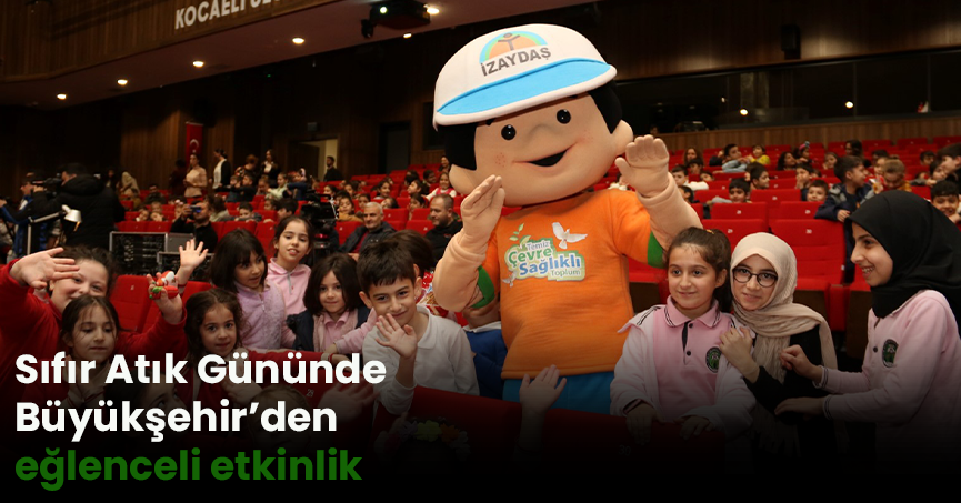 Sıfır Atık Gününde Büyükşehir’den eğlenceli etkinlik