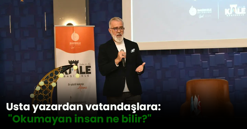 Usta yazardan vatandaşlara: 