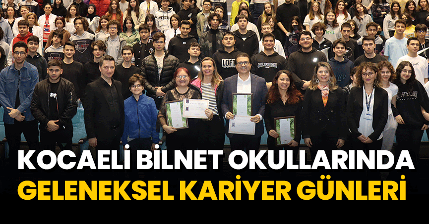 KOCAELİ BİLNET OKULLARINDA GELENEKSEL KARİYER GÜNLERİ