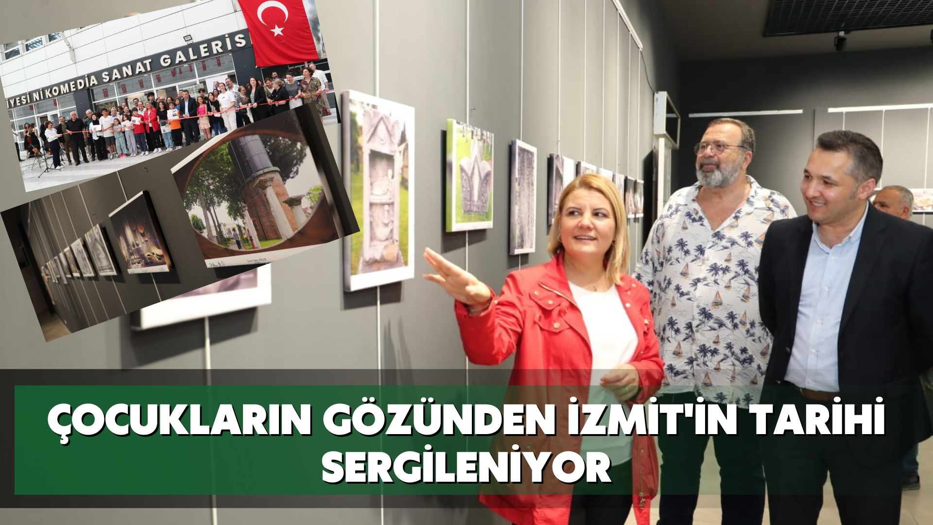 Çocukların gözünden İzmit'in tarihi sergileniyor