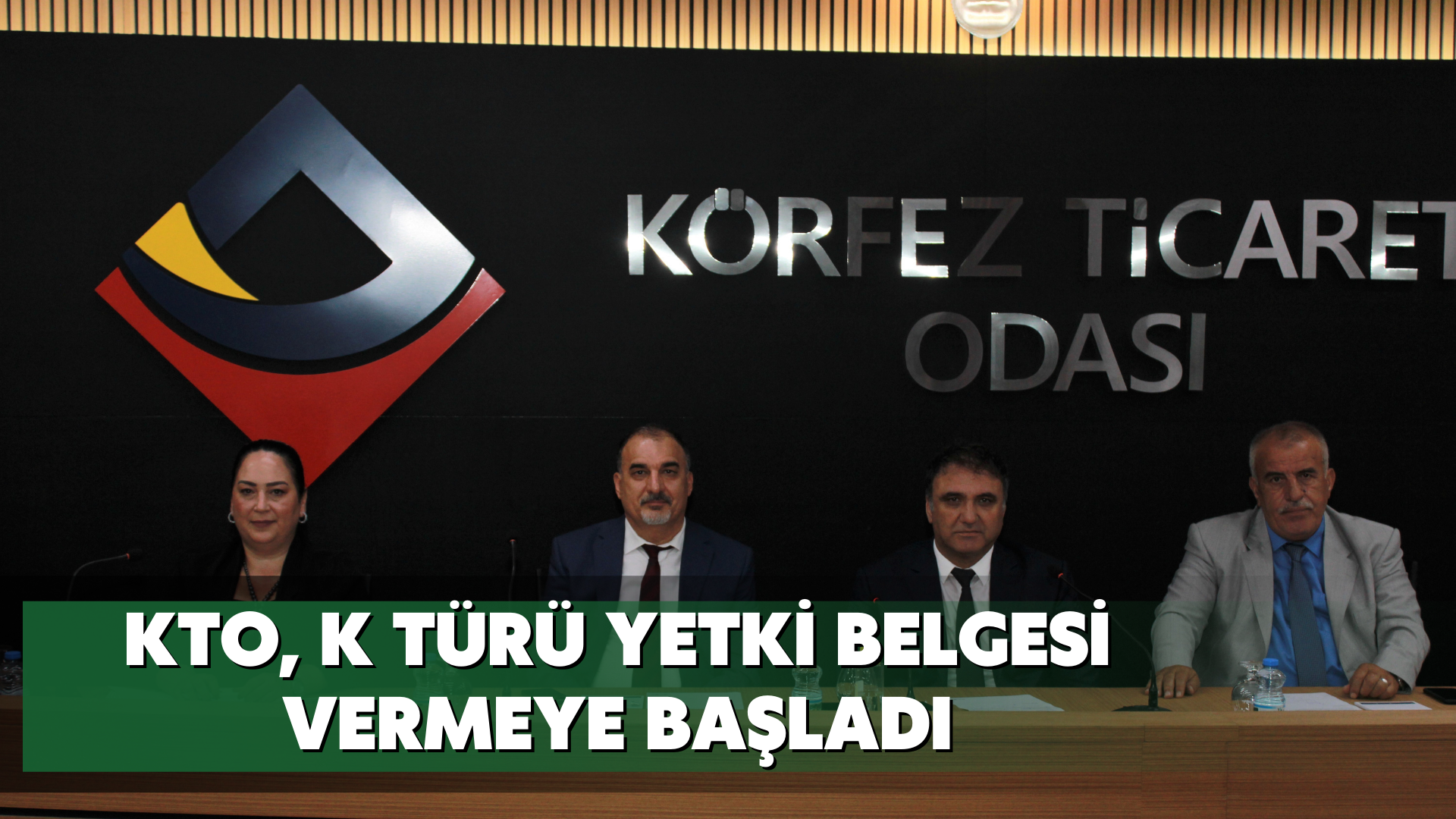 KTO, K Türü Yetki Belgesi vermeye başladı