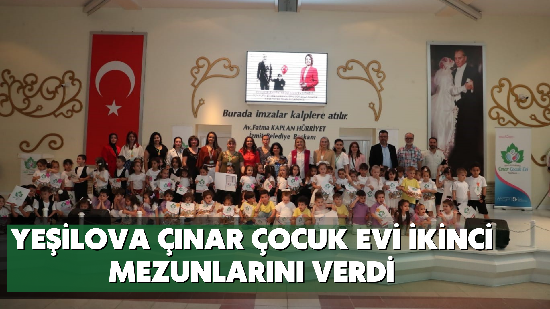 Yeşilova Çınar Çocuk Evi ikinci mezunlarını verdi