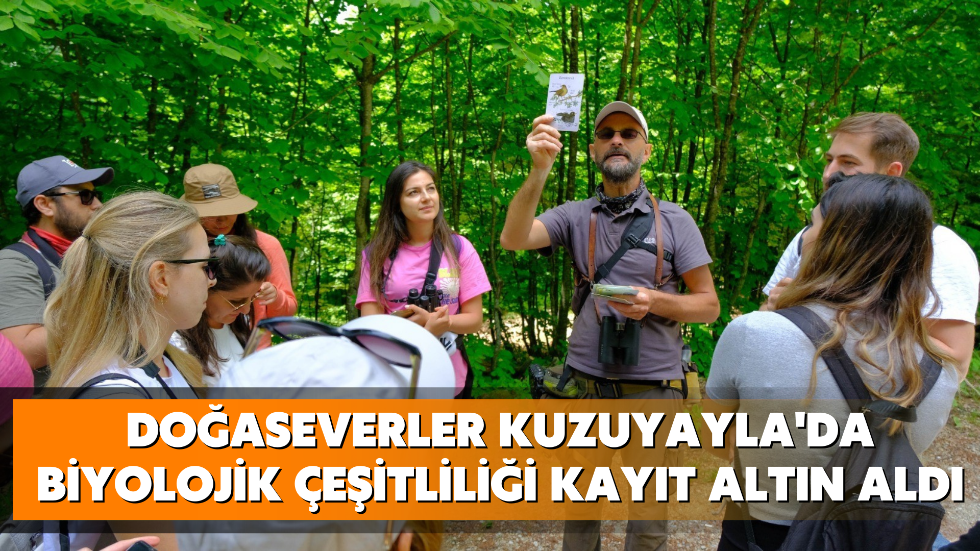 Doğaseverler Kuzuyayla'da biyolojik çeşitliliği kayıt altın aldı
