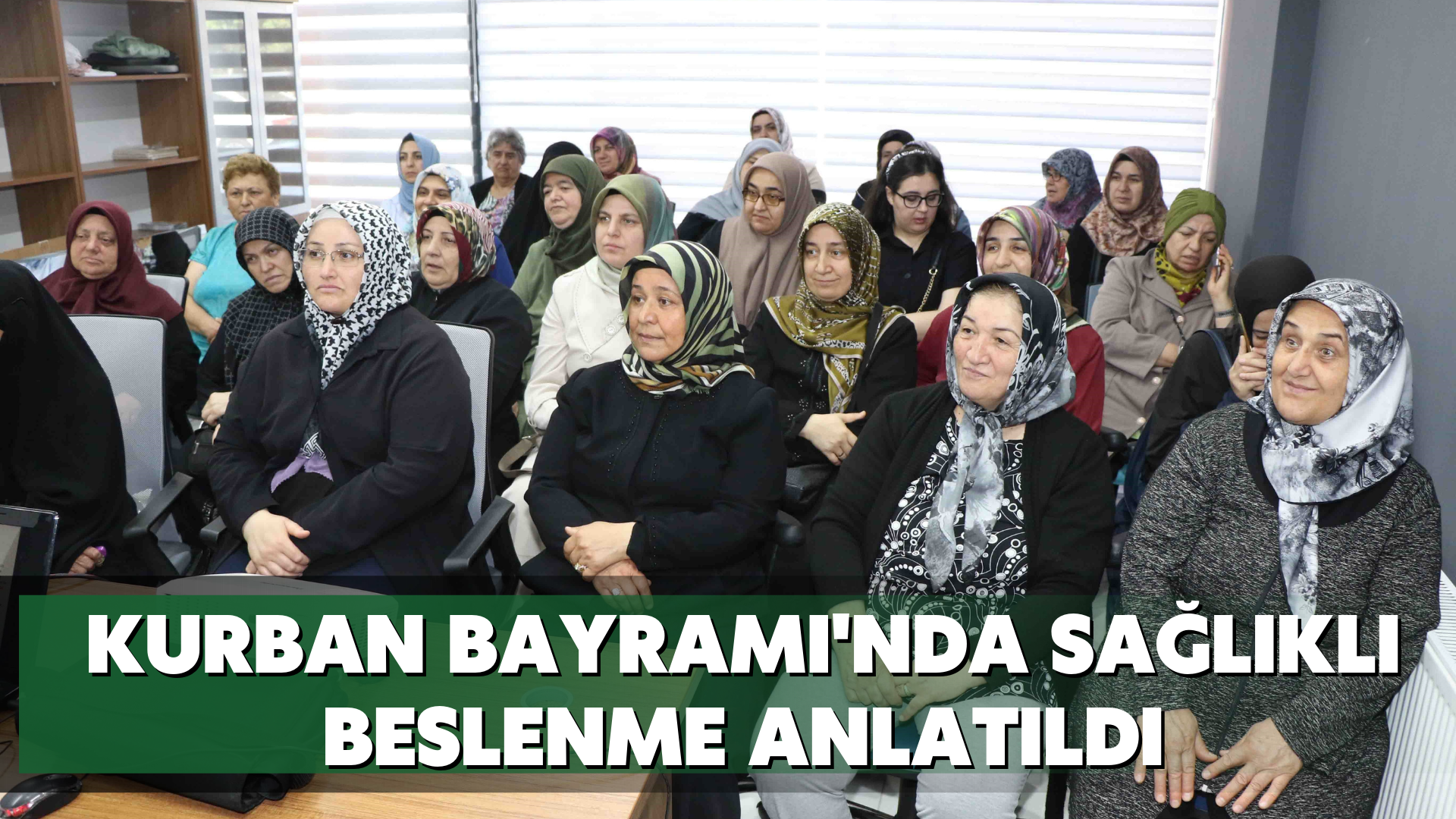 Kurban Bayramı'nda sağlıklı beslenme anlatıldı