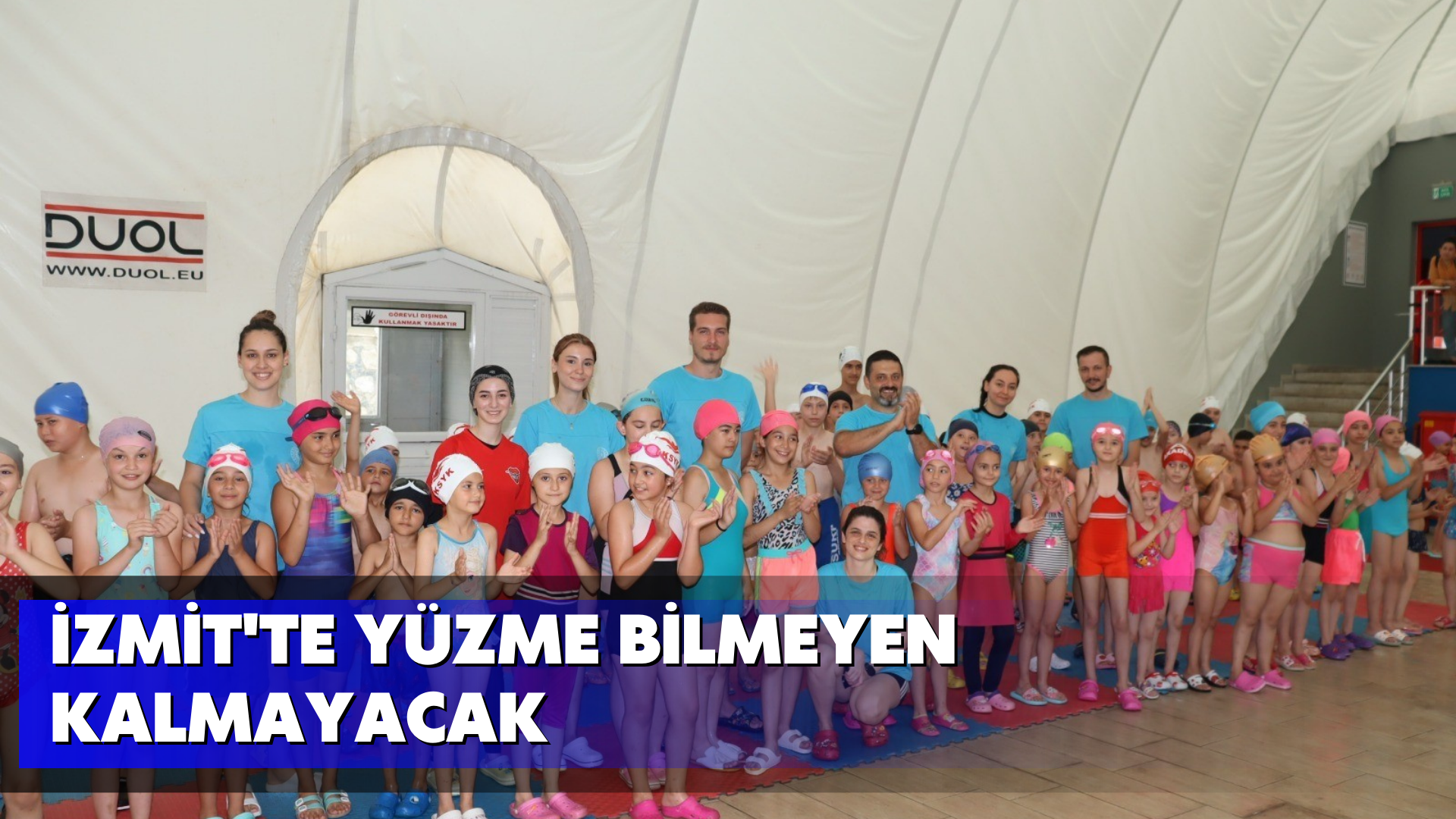 İzmit'te yüzme bilmeyen kalmayacak