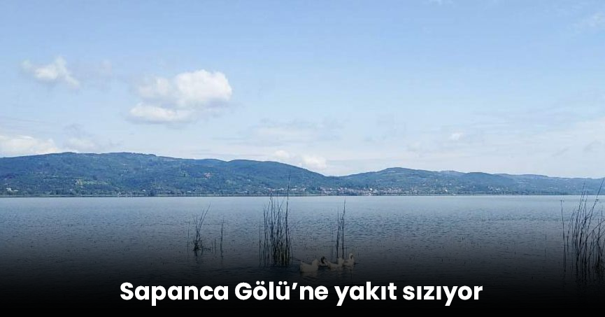 Sapanca Gölü’ne yakıt sızıyor