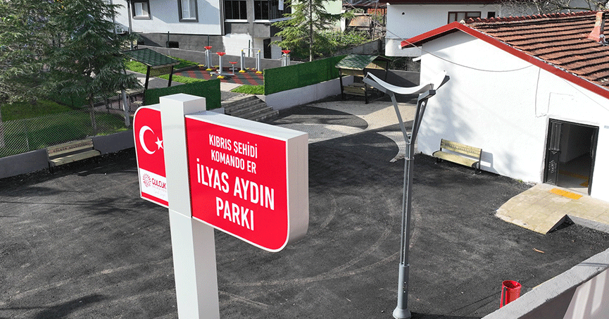 KIBRIS BARIŞ HAREKATI ŞEHİDİNİN İSMİ PARKTA YAŞAYACAK