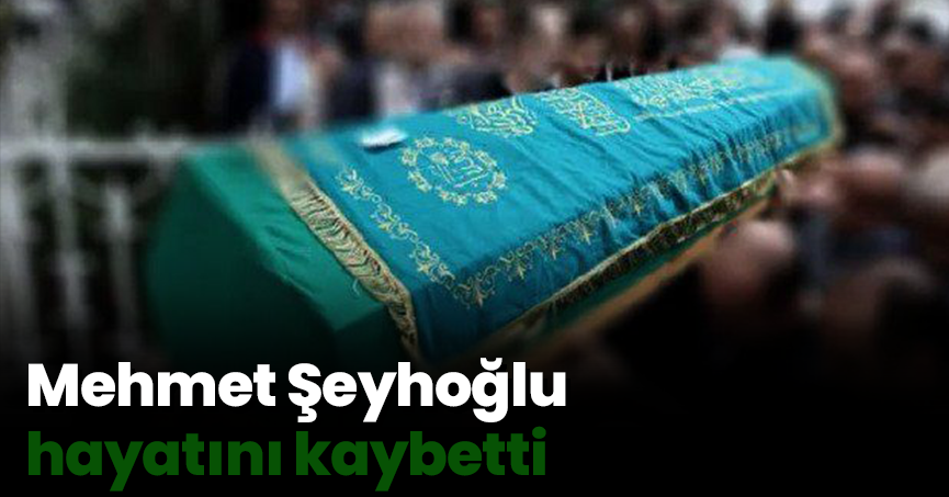 Mehmet Şeyhoğlu hayatını kaybetti