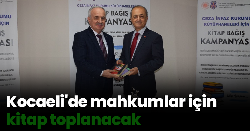 Kocaeli'de mahkumlar için kitap toplanacak