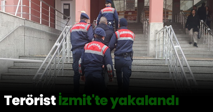 Terörist İzmit'te yakalandı
