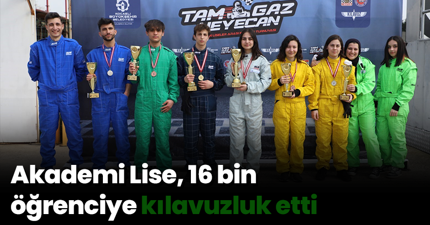 Akademi Lise, 16 bin öğrenciye kılavuzluk etti