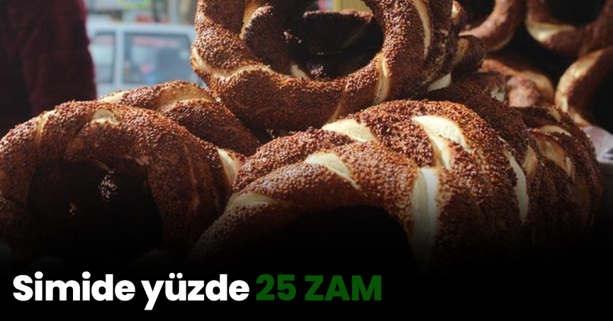 Simide yüzde 25 ZAM