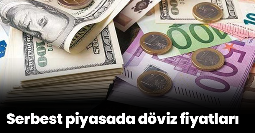Serbest piyasada döviz fiyatları