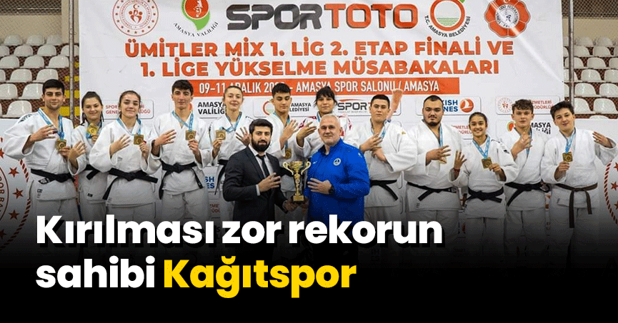 Kırılması zor rekorun sahibi Kağıtspor