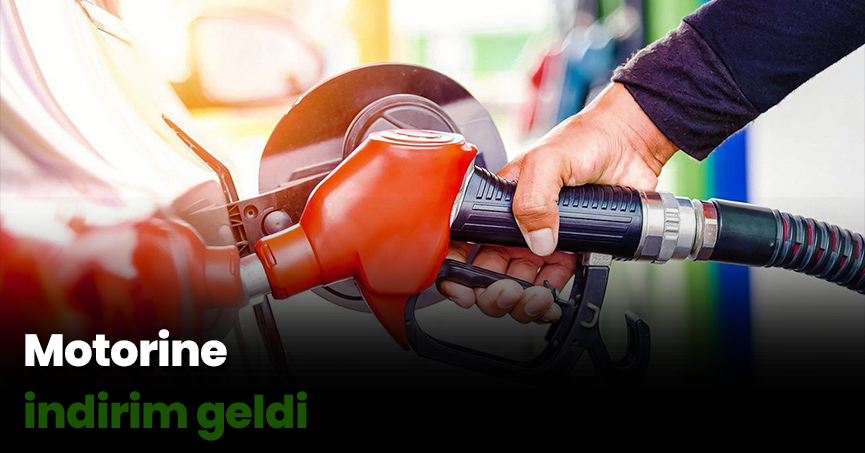 Motorine indirim geldi