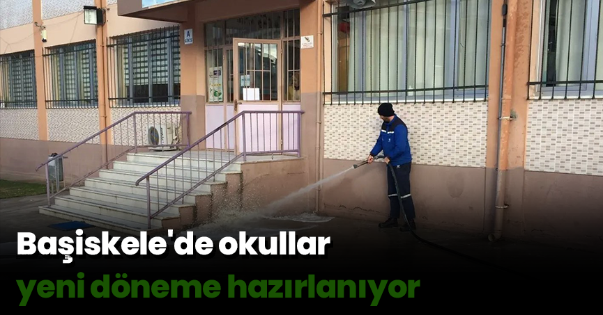 Başiskele'de okullar yeni döneme hazırlanıyor
