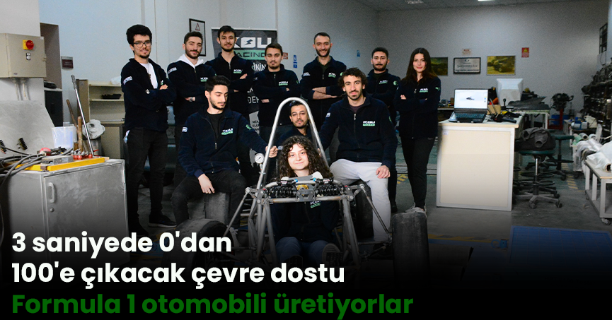 3 saniyede 0'dan 100'e çıkacak çevre dostu Formula 1 otomobili üretiyorlar