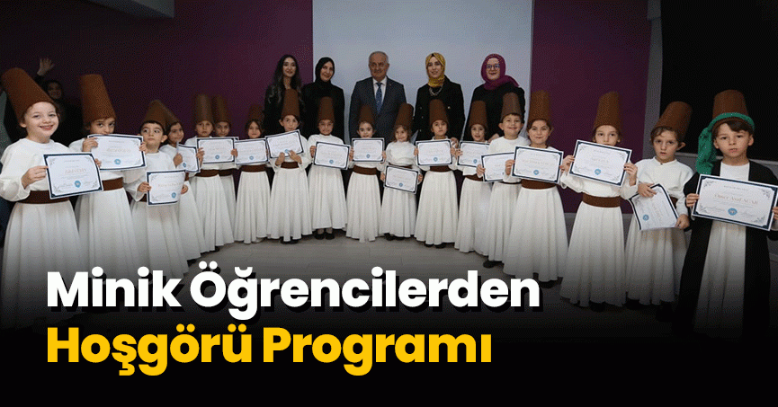Minik Öğrencilerden Hoşgörü Programı