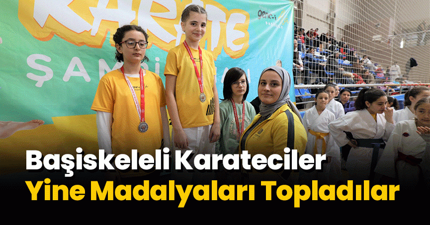 Başiskeleli Karateciler Yine Madalyaları Topladılar