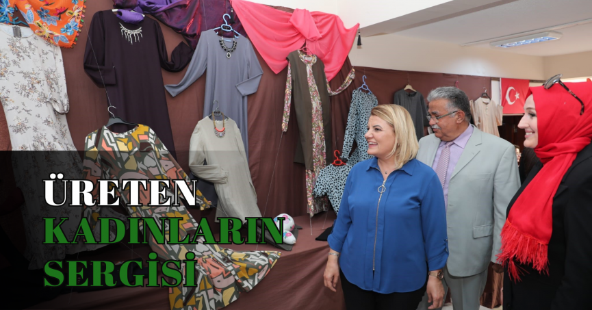 Üreten kadınların sergisi