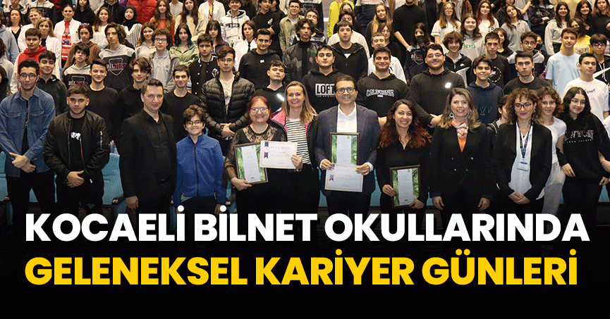 KOCAELİ BİLNET OKULLARINDA GELENEKSEL KARİYER GÜNLERİ