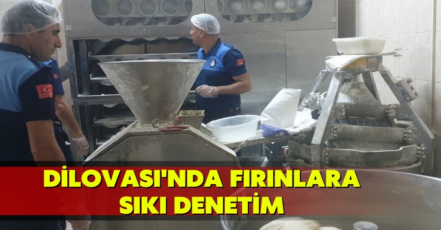 Dilovası'nda fırınlara sıkı denetim