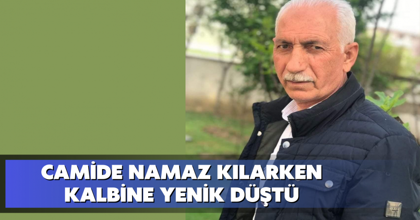 Camide namaz kılarken kalbine yenik düştü