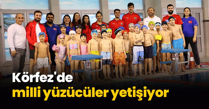Körfez'de milli yüzücüler yetişiyor