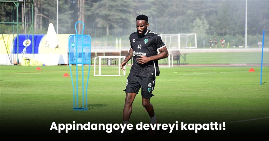 Appindangoye devreyi kapattı!