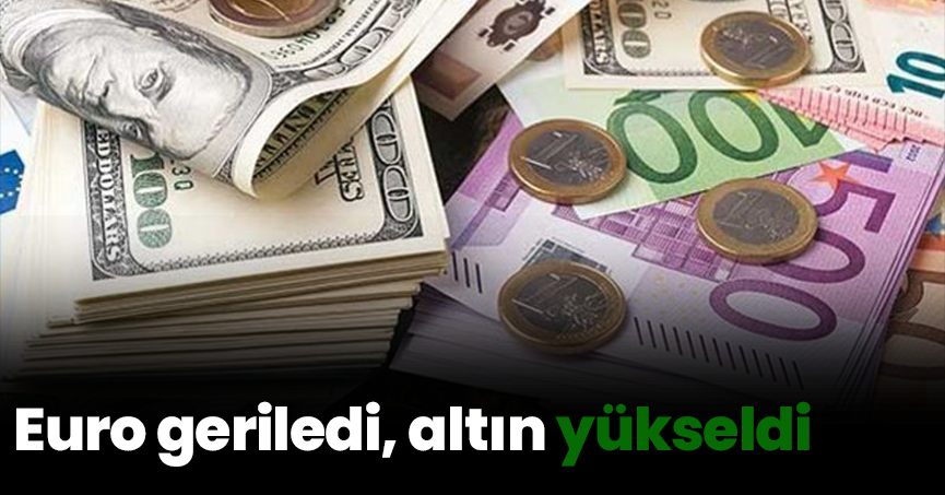 Euro geriledi, altın yükseldi