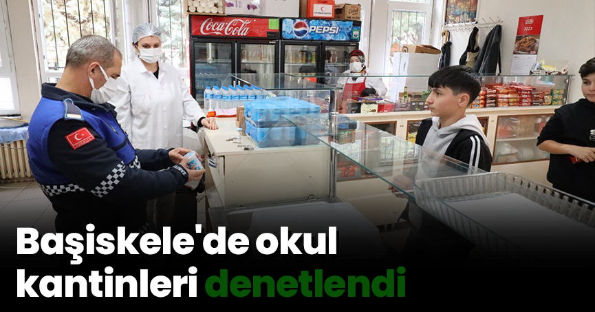 Başiskele'de okul kantinleri denetlendi